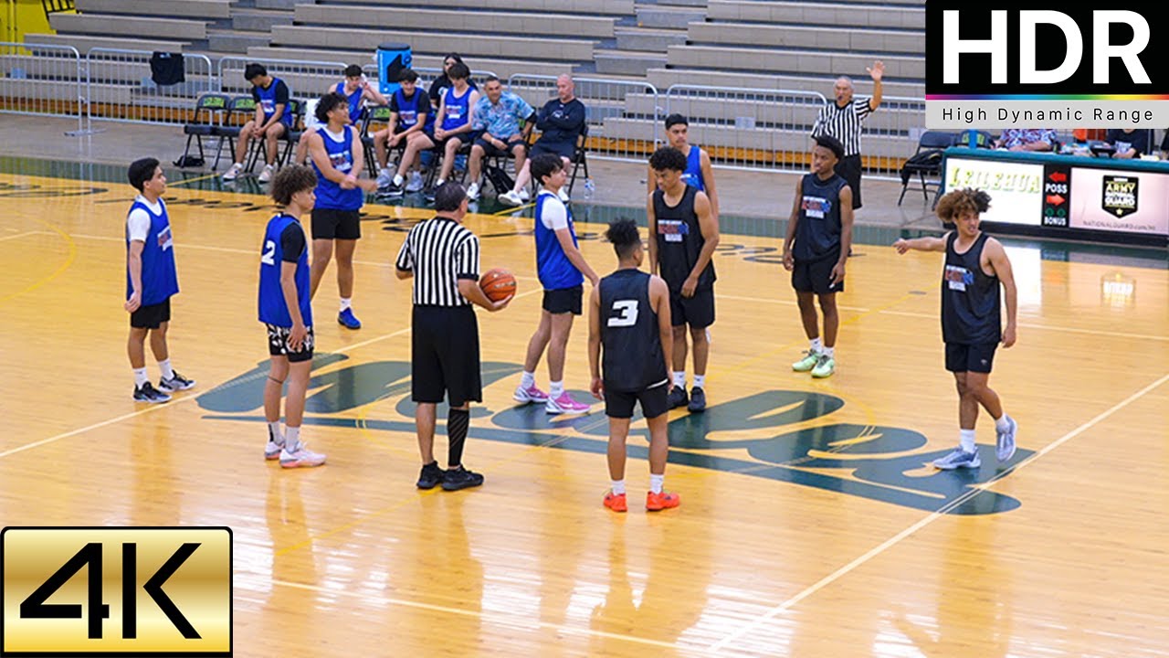 Hawaiʻi Boys 2024 All Star Basketball Championship | Black vs Blue | ZETTA DIGITAL MEDIA