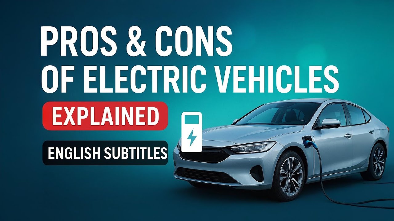 Pros and Cons of Electric Vehicles | EV | Explained  | Advantages | Disadvantages |English Subtitles