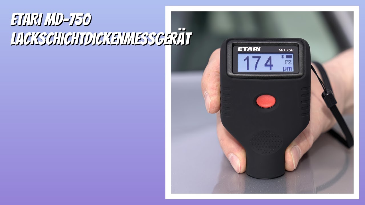BEWERTUNG (2026): ETARI MD-750 Lackschichtdickenmessgerät. Infos