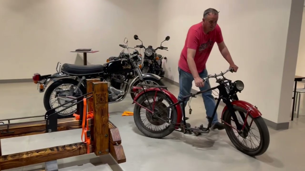Getting my Motorcycles back from the Museum.
