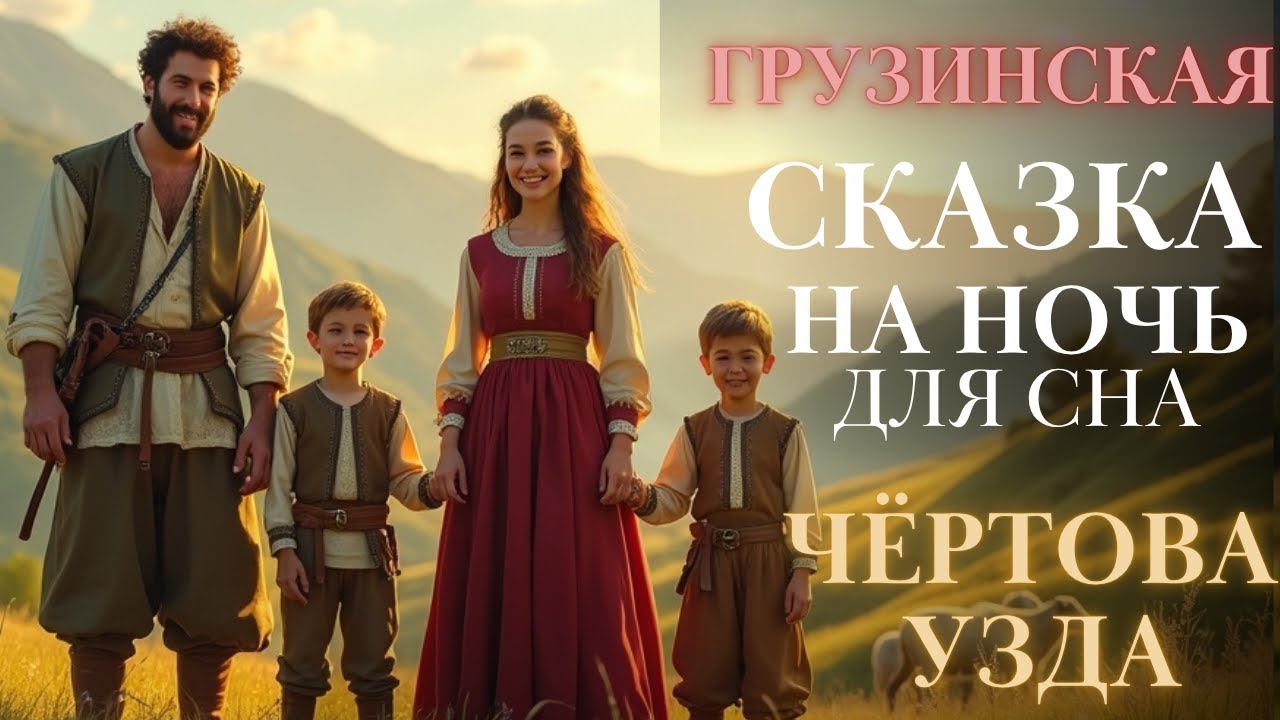 Грузинские Сказки на ночь для взрослых| Чертова узда| аудиосказка для сна| #сказка