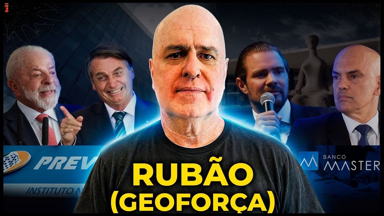 O BRASIL FOI PREJETADO PARA DAR ERRADO? - RUBÃO -  PODCAST 3 IRMÃOS #909