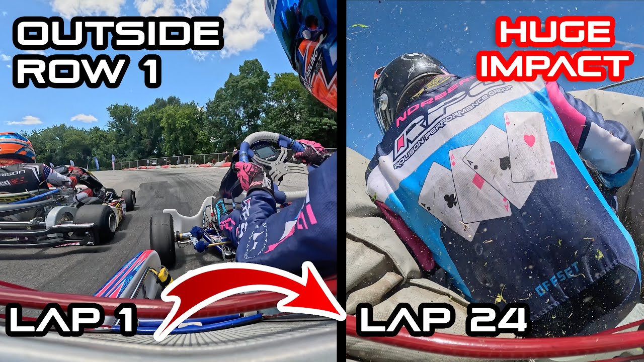 FRONT ROW Start to FINAL Lap CRASH!