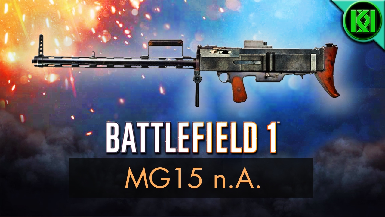 Battlefield 1: MG15 n.A. Review (Weapon Guide) | BF1 Weapons + Guns | Bergmann 1915 nA Gameplay