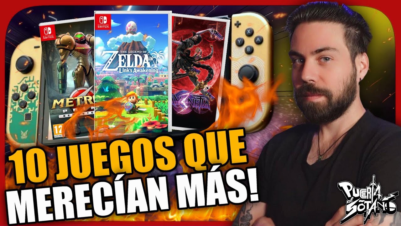 10 JUEGAZOS de Nintendo Switch que MERECÍAN MUCHO MÁS!