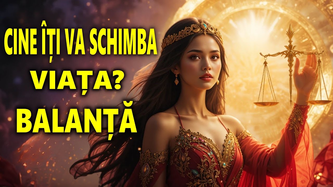 BALANȚĂ ♎️ CINE ÎȚI VA SCHIMBA VIAȚA!! SCHIMBARE RADICALĂ | IUBIRE ȘI MULT MAI MULT