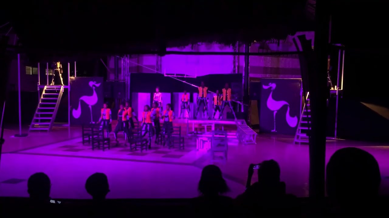 Baobab beach resort amphitheater night performance..EPIC!!