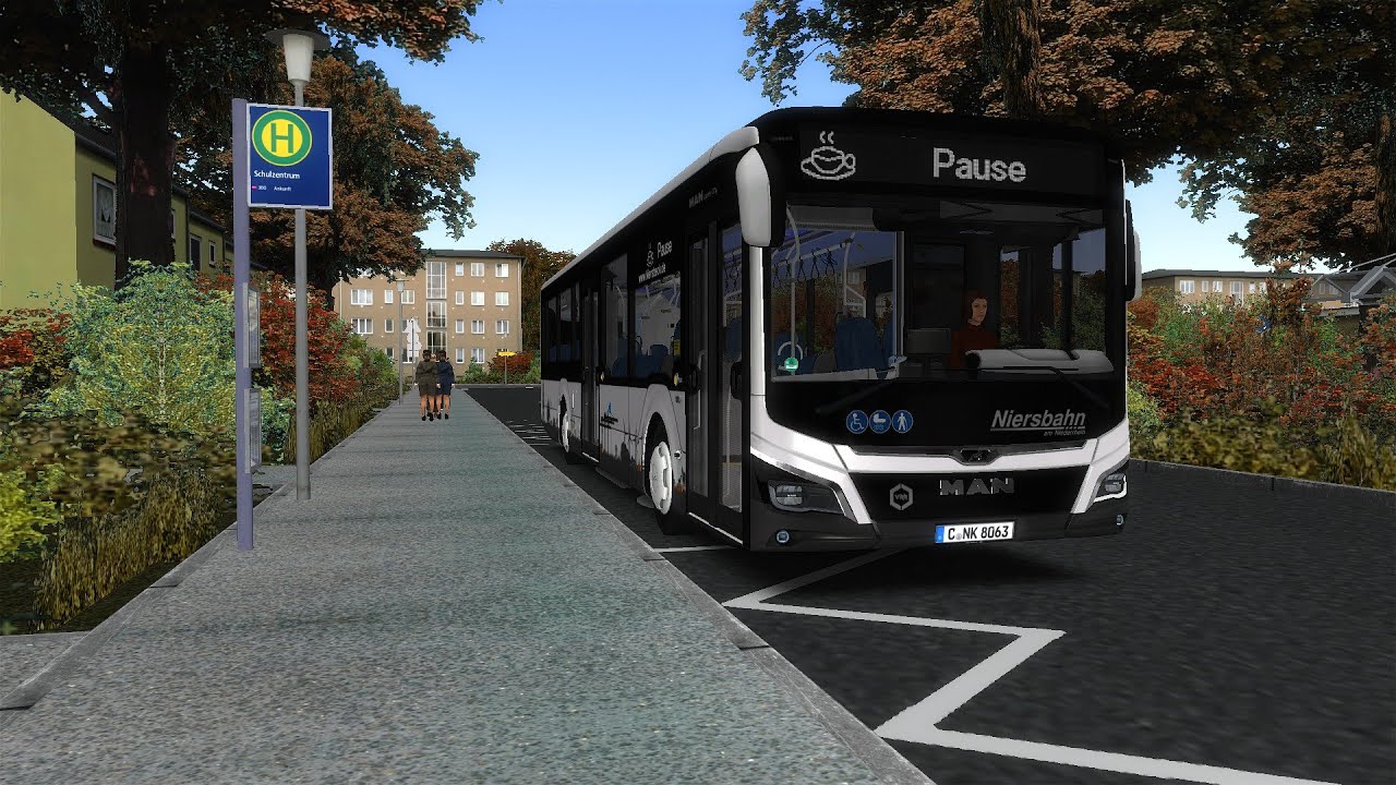 🚍 [ OMSI2 ] Niersbeck am Niederrhein - MAN New Lion's City ZF Ecolife Soundmod - Ligne 300