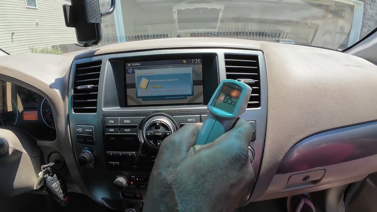 Follow-up AC cooling video | Nissan Armada