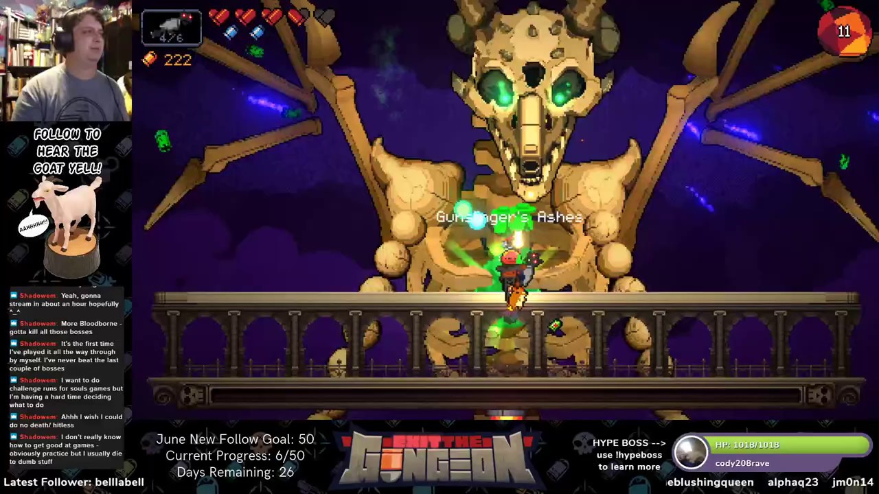 Exit the Gungeon - The Hunter % - in 17:53 (WR Speedrun)