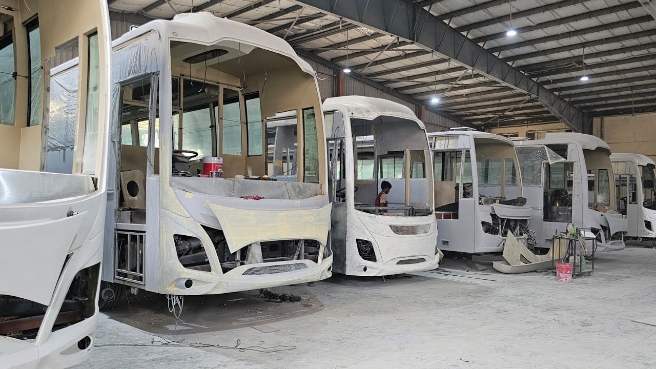 Synaty Luxury Bus Manufacturer Process Full Video