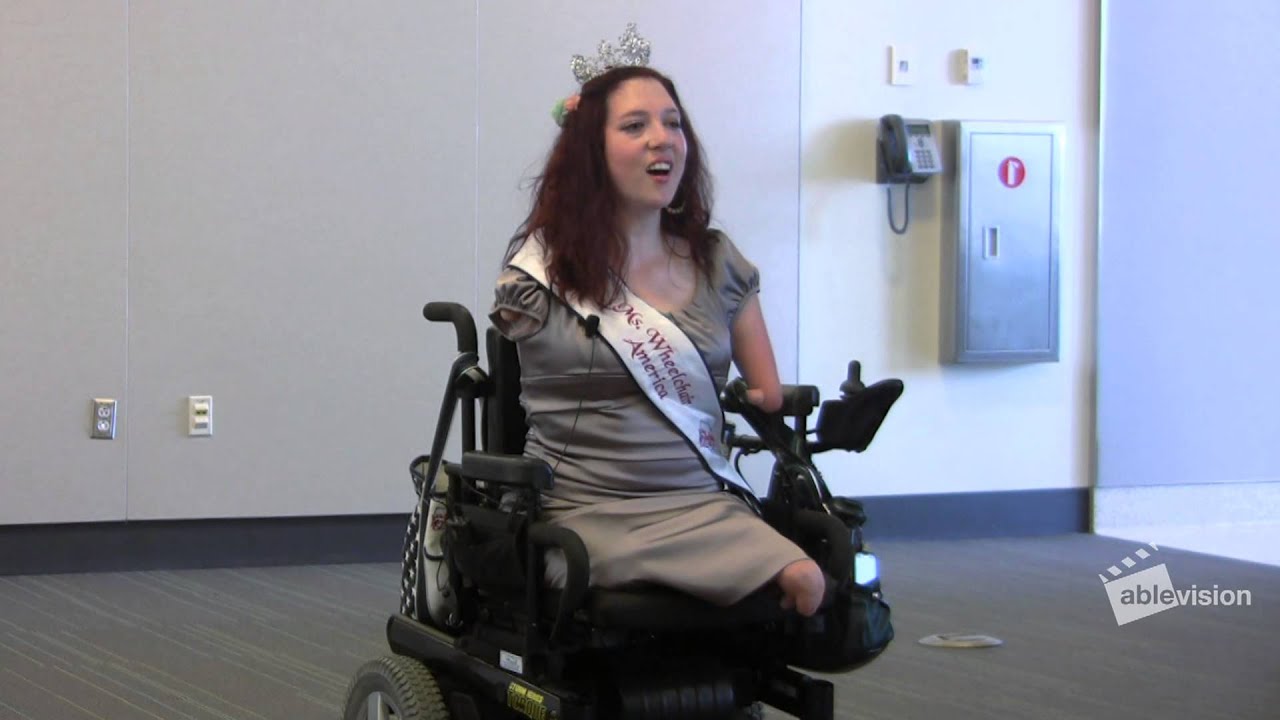 Ablevision covers Miss Wheelchair America at Spaulding Rehabilitation Hospital
