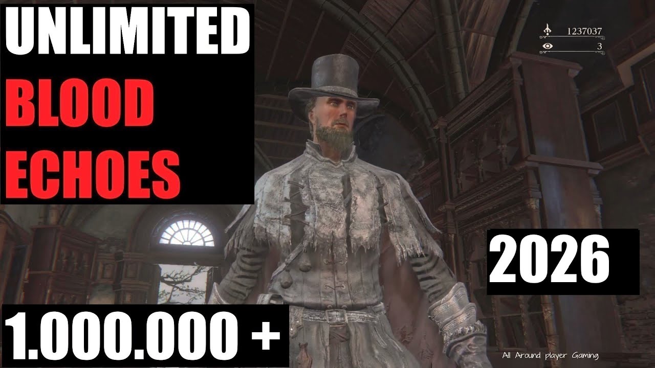 Bloodborne - EASY Unlimited Blood Echoes GLITCH ! Be Powerful ! Still Works !  - EASY GUIDE ( 2026 )