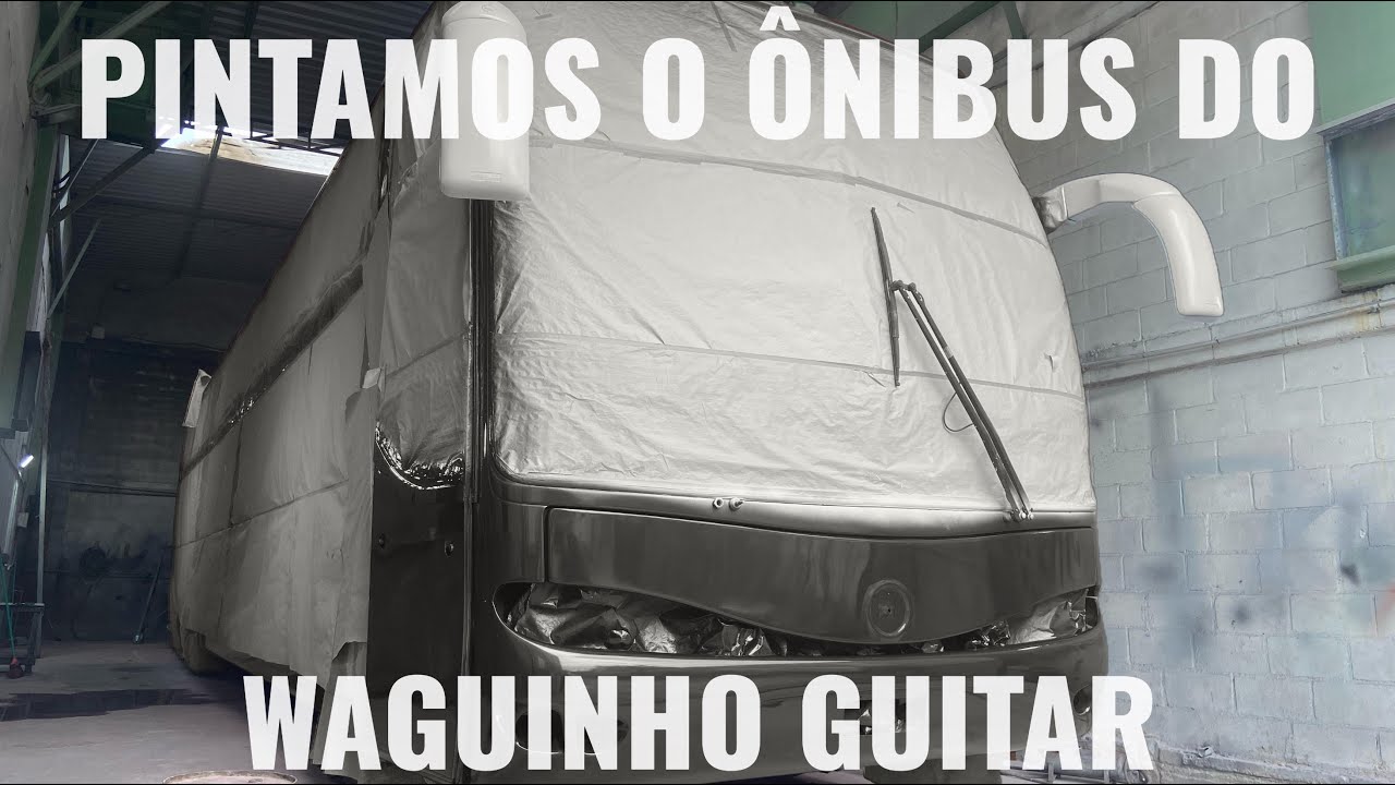 FINALMENTE PINTAMOS O MARCOPOLO G6 DO WAGUINHO GUITAR 😱