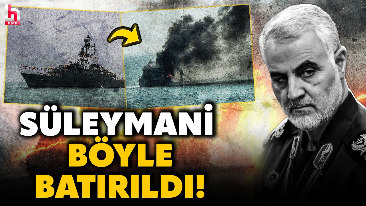 İkinci dünya savaşından bu yana bir ilk… İran’ın en değerli gemisi Hint Okyanusu’nda vuruldu!