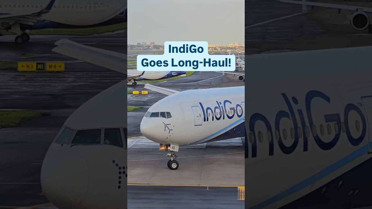 #IndiGo is Launching Non-Stop Widebody Flights from Mumbai to Europe #Manchester and #Amsterdam