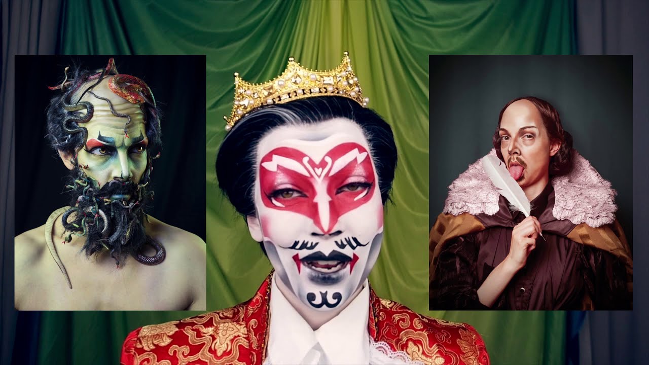 King Makeup and Facial Hair with HercuSleaze