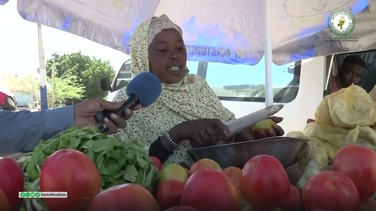 رئيس المجلس التأسيسي بغرب دارفور يشيد بعودة المواطنين ويتفقد الحركة بأسواق الفاشر