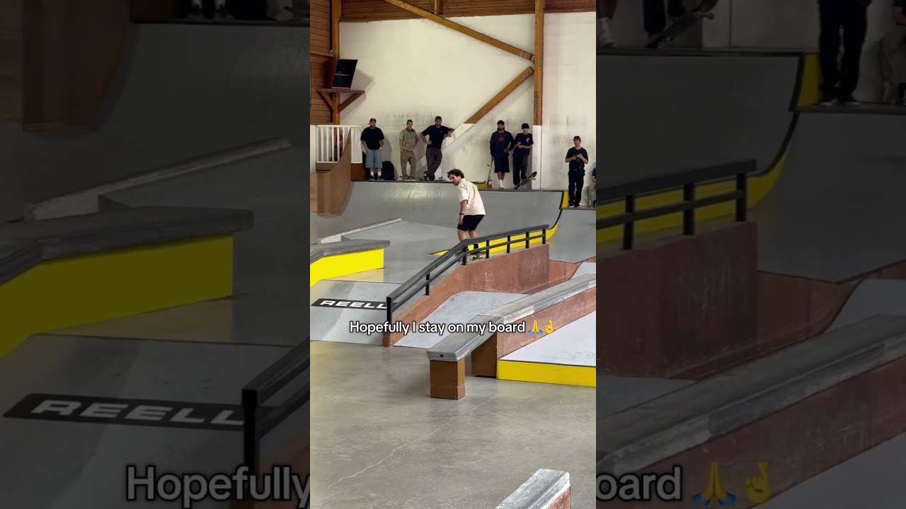 My semi-final run at the comp 🛹 #skateboard #competition #skate #sk8 #tricks