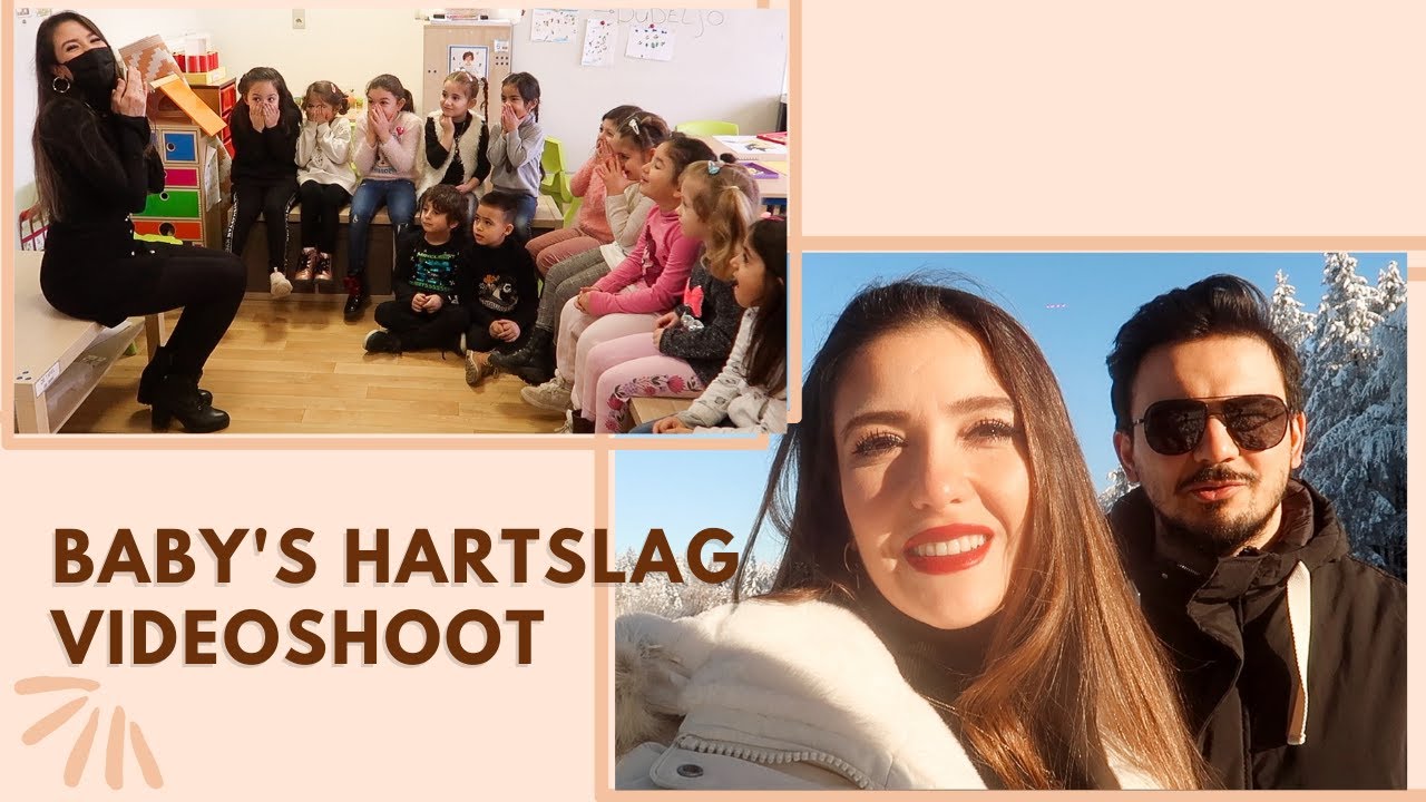DE REACTIE VAN MIJN KLAS + BABY'S HARTJE VOOR HET EERST HOREN + TWEELING? + VIDEOSHOOT 🖤MushiBeyto