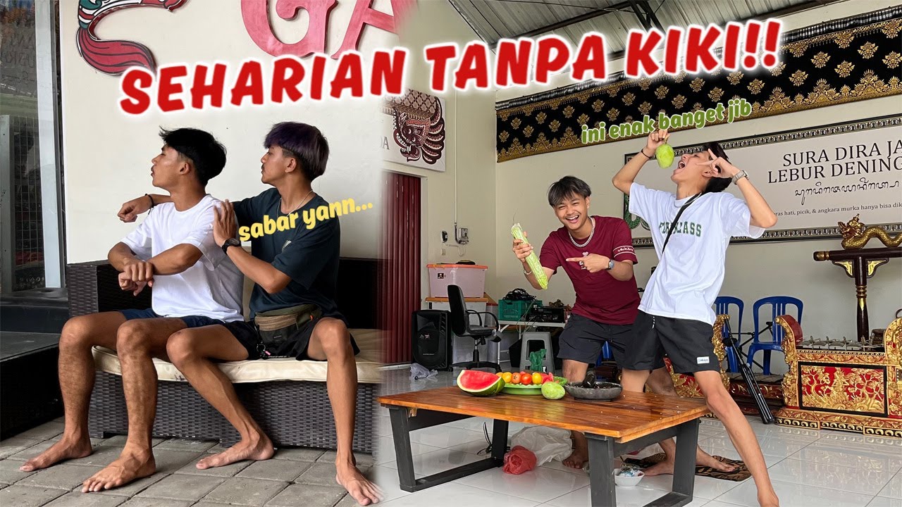 KERANDOMAN SAAT NGGAK ADA KIKI !! Auto jajan sepuasnya.