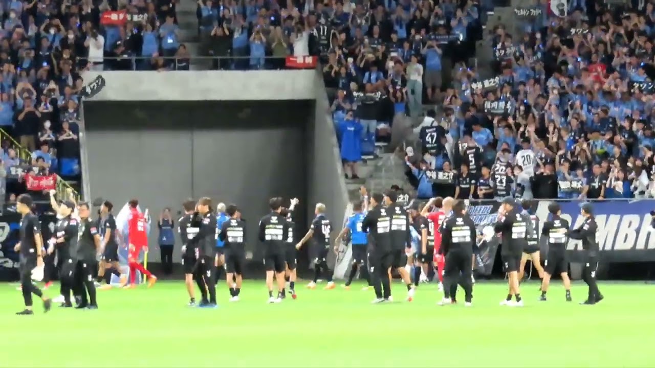ガンバクラップからのチャントに合わせてダンス、元ガンバ選手の4人の挨拶まで〜2024.06.23【ガンバ大阪×ヴィッセル神戸】
