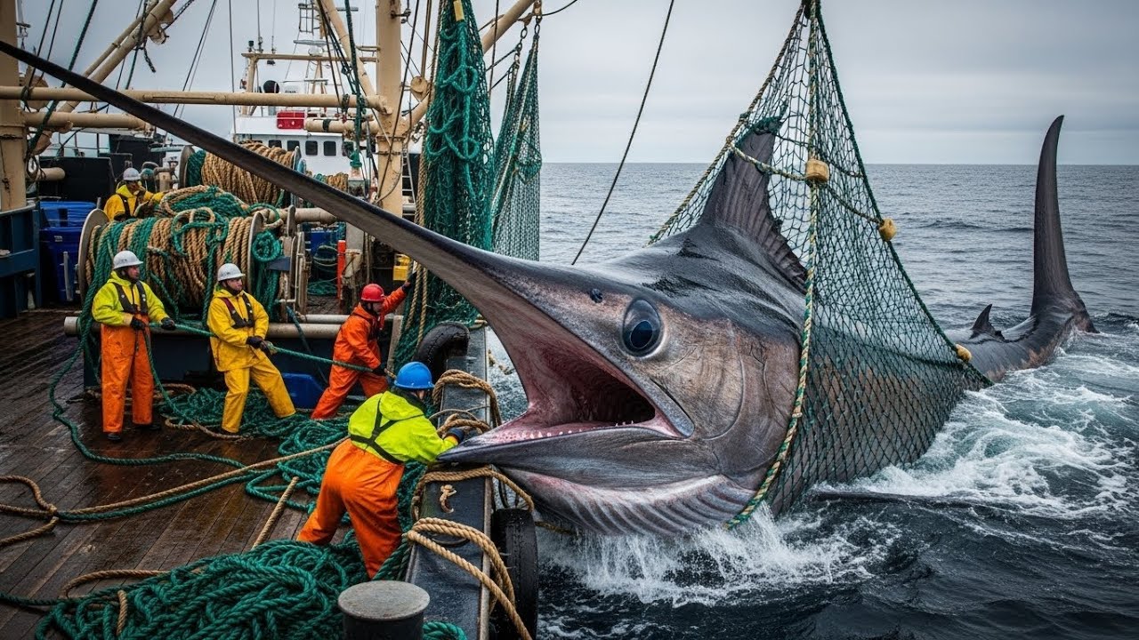 We Never Expected a 500kg Sea Monster Swordfish to Nearly Sink Our Boat