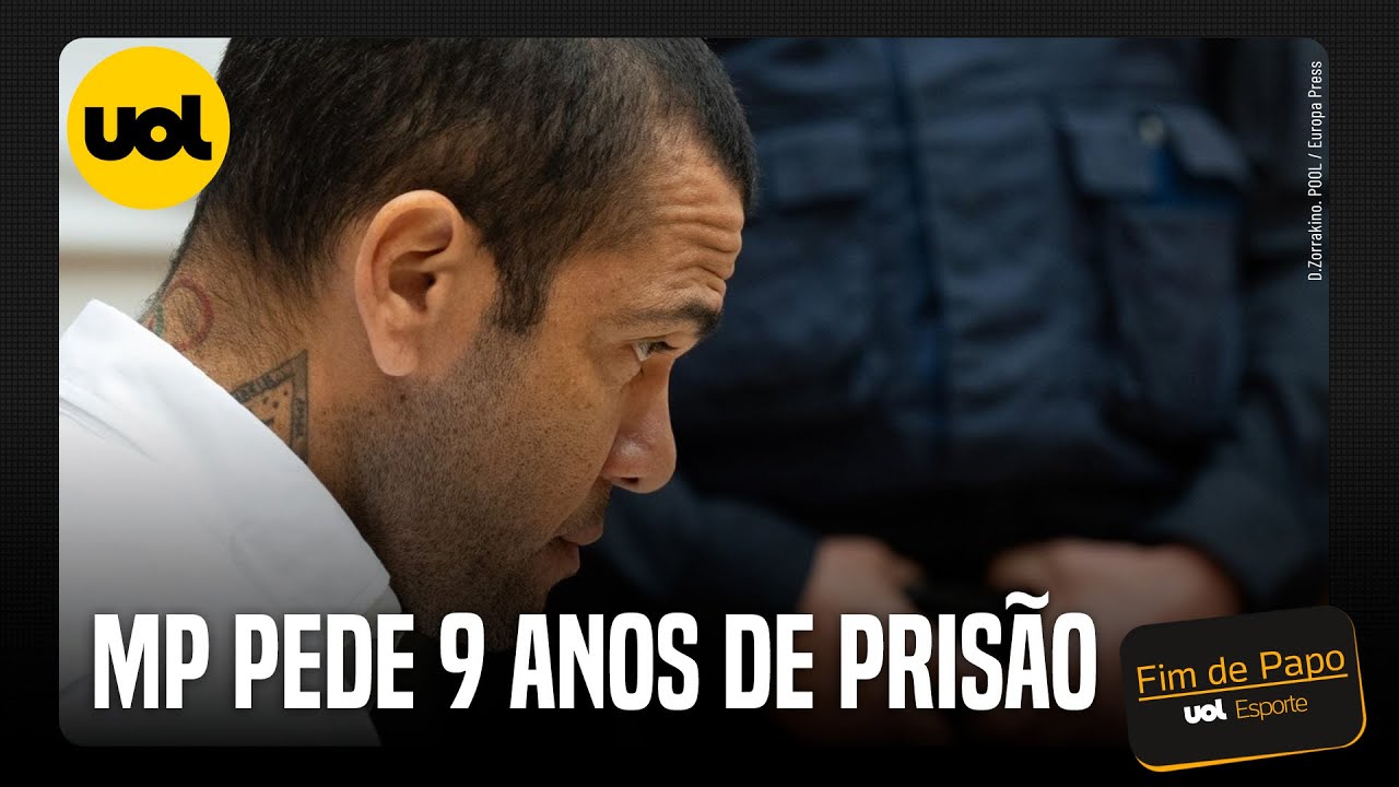 MP DESCONSIDERA ATENUANTE E PEDE NOVE ANOS DE PRISÃO PARA DANIEL ALVES