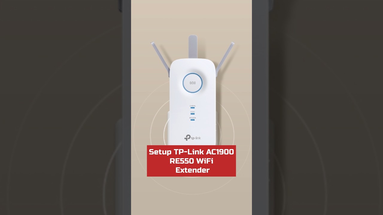 How to setup tplink RE550 WiFi Extender? #tplink #re550 #wifiextender #wifirepeater