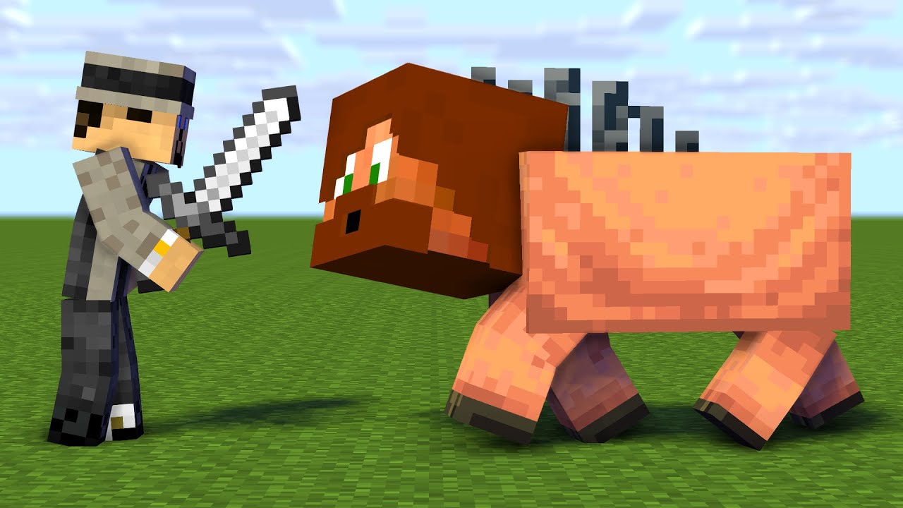 Softis vs Ufo Som Mobs i Minecraft
