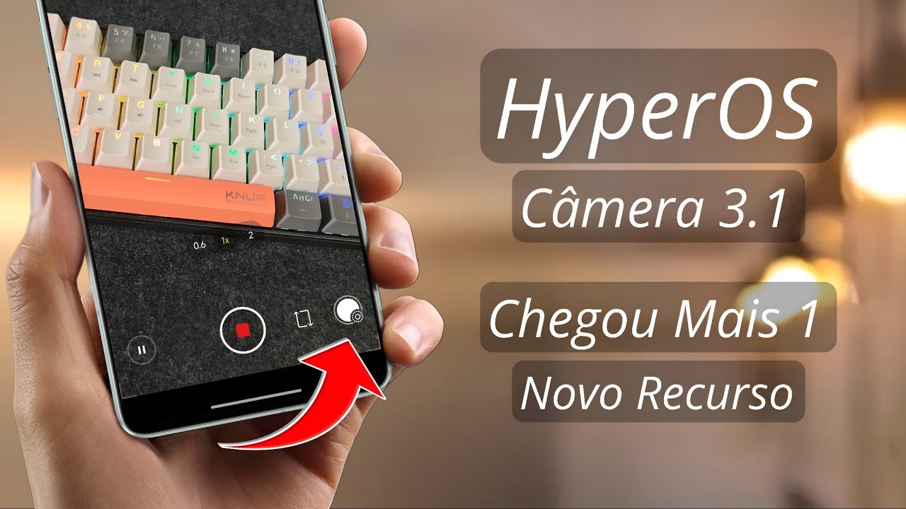 Surpresa! HOS Camera 3.1 - Chegou Mais Um Novo Recurso - Instale Agora 