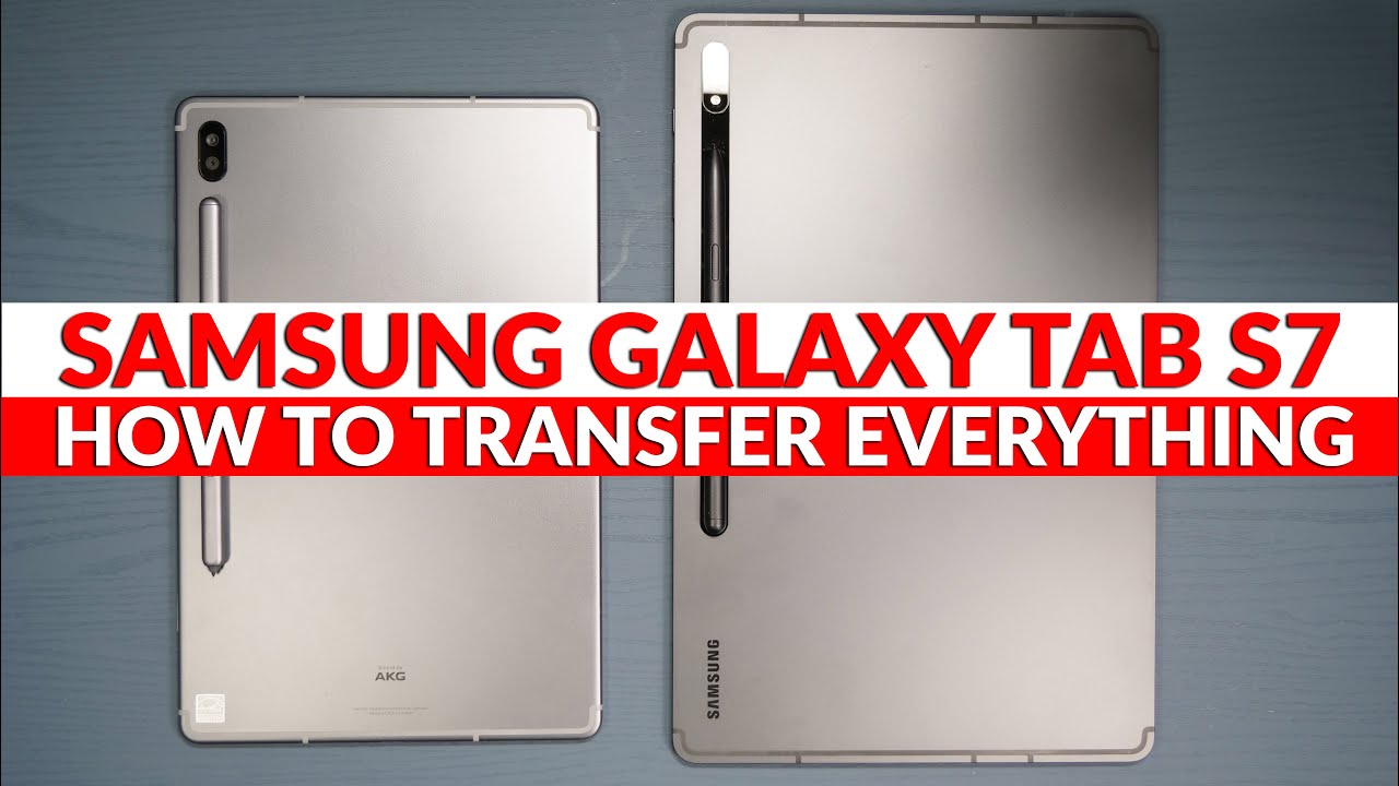 Как перенести все данные на новый планшет Samsung — Samsung Galaxy Tab S7 Plus