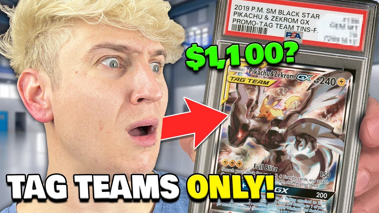 I Graded All of My Sun & Moon TAG Team Pokemon Cards (PSA Return)