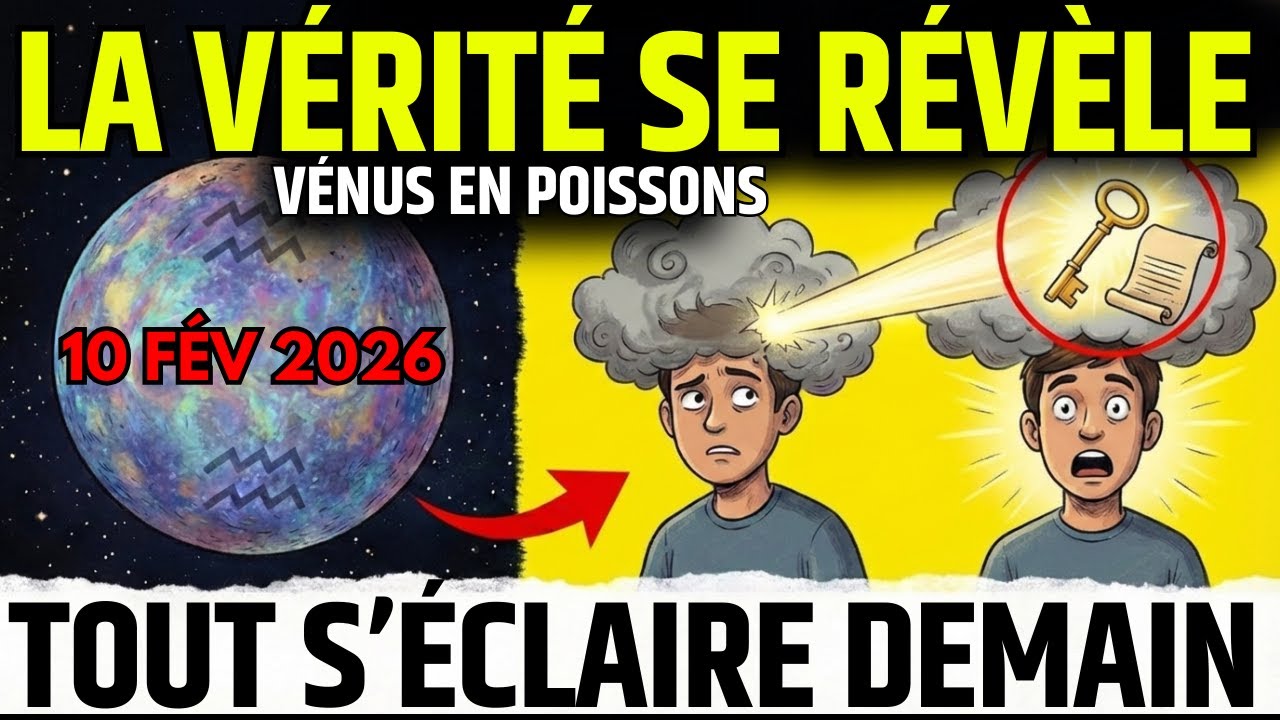 Vénus en Poissons (10 février) : pourquoi cette période vous rend plus émotif et plus lucide