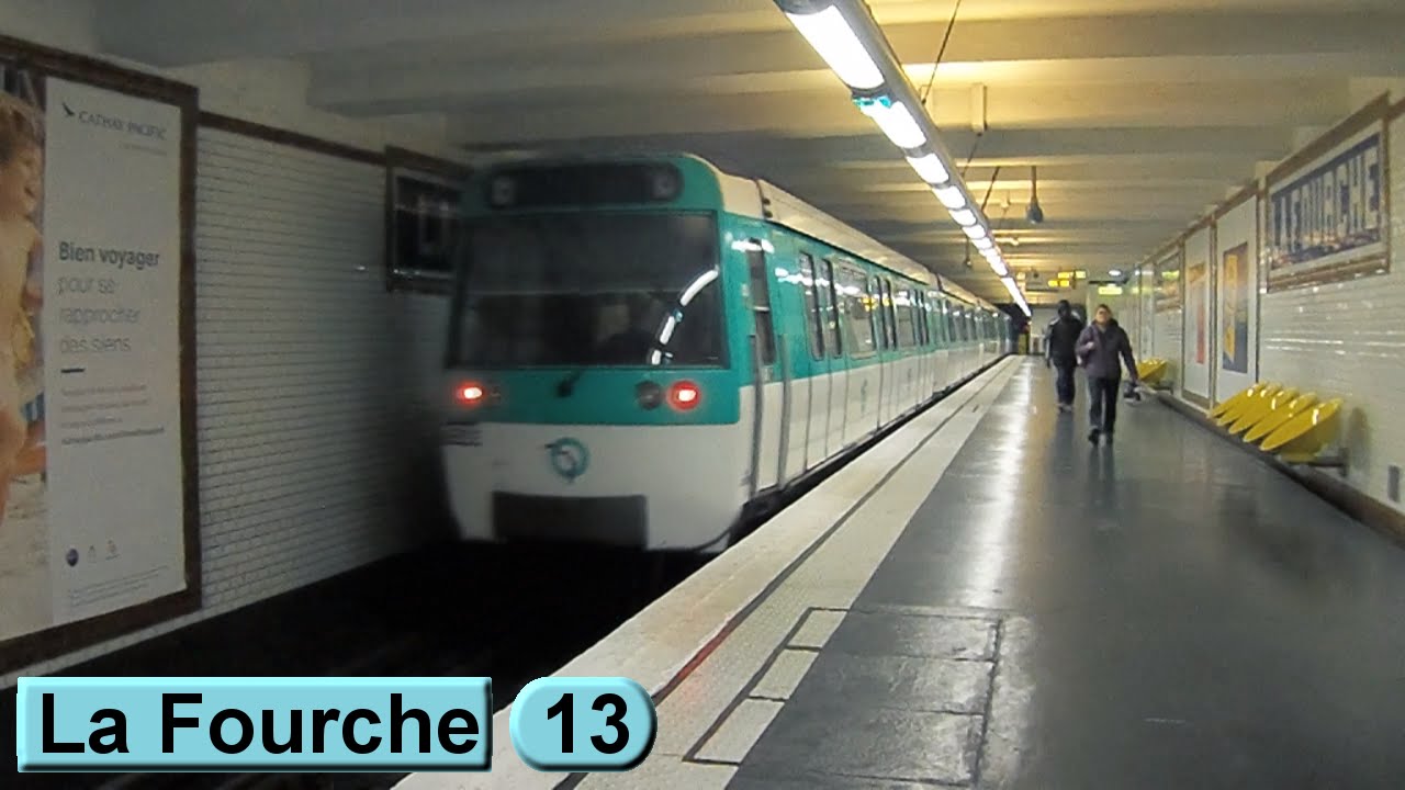 La Fourche | Ligne 13 : M&eacute;tro de Paris ( RATP MF77 )