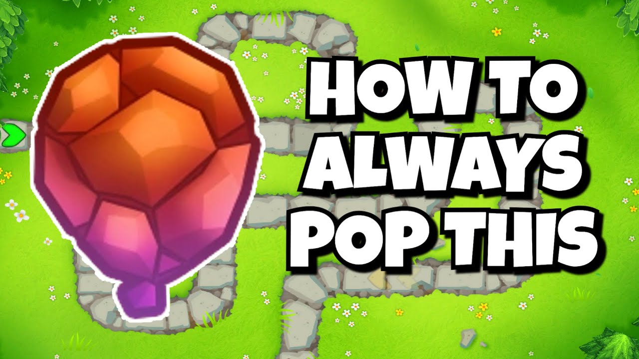 How To Always Pop The Rock Bloons