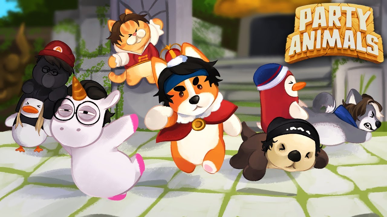 LOS AVENGERS 😹 - Party Animals | Roier ft. Cellbit, ElMariana, Quackity, Spreen, Aldo, Rivers, Rubiu