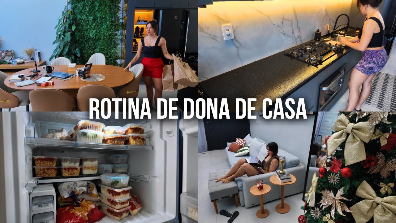 Rotina de dona de casa + comprando presentes de Natal