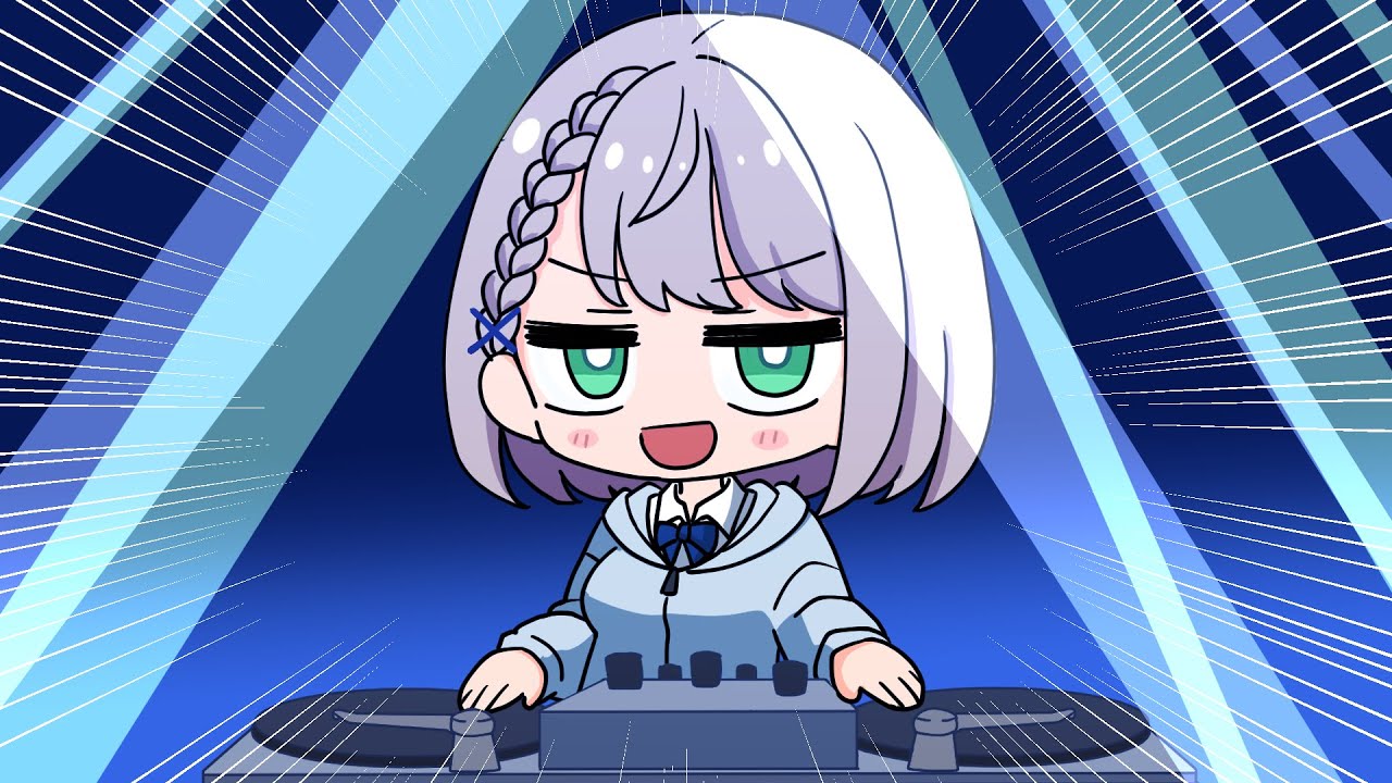 【手描き】ルイ姉の物真似をするといつの間にかDJになってしまうノエル団長【白銀ノエル/ホロライブ/切り抜き漫画】