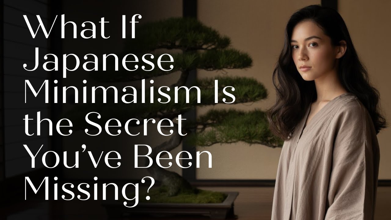 This Ancient Japanese Concept Can Reset Your Entire Mindset | Japanese Minimalism