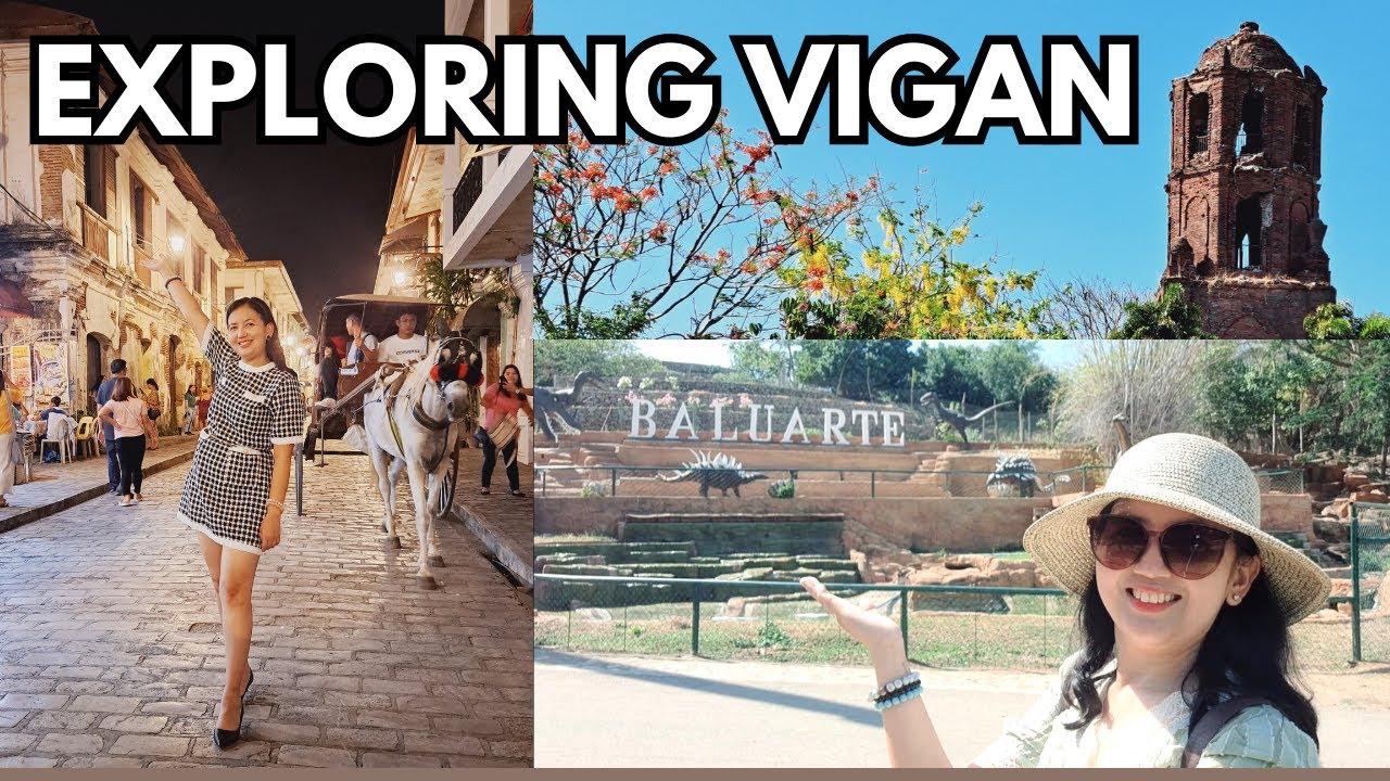Exploring Vigan: Calle Crisologo, Baluarte Zoo, Bantay Bell Tower, and Dancing Fountain (2/3)