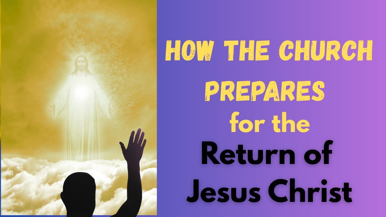 E2. We MUST  Prepare Ourselves for Jesus’ Return!🕊️🙋‍♀️