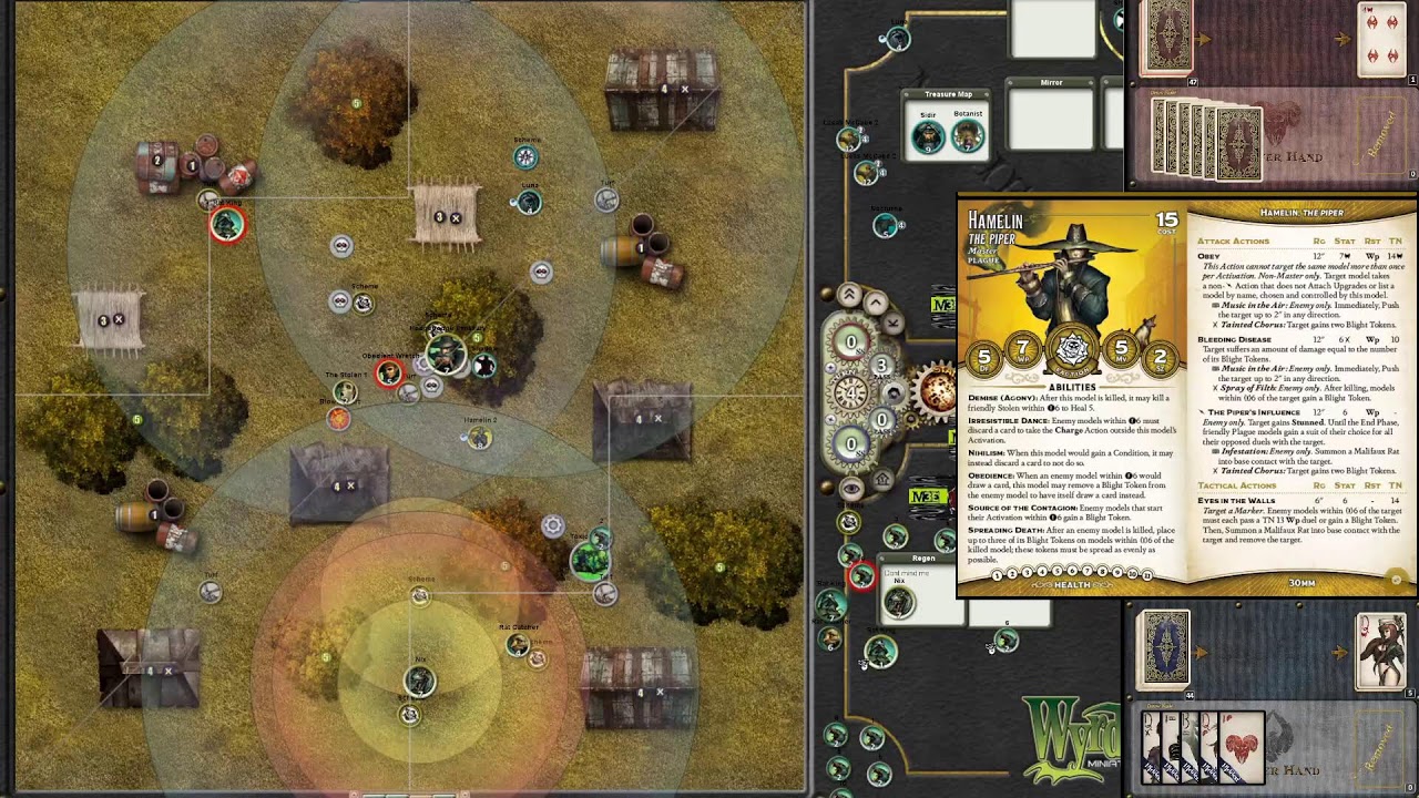 Malifaux Haku(Hamlin 2) v Hawk (McCabe 2)