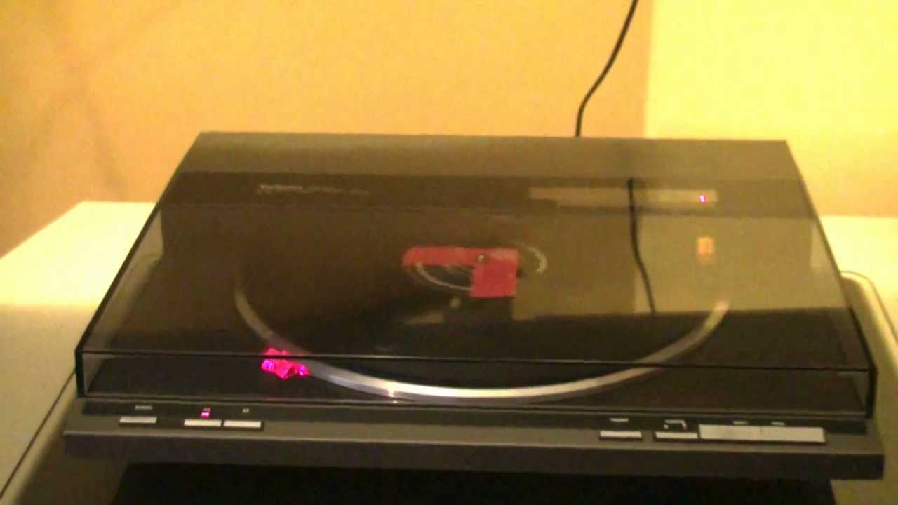 Technics SL-QL1 Linear Tracking Turntable with Pro-Ject Tube Box SE II