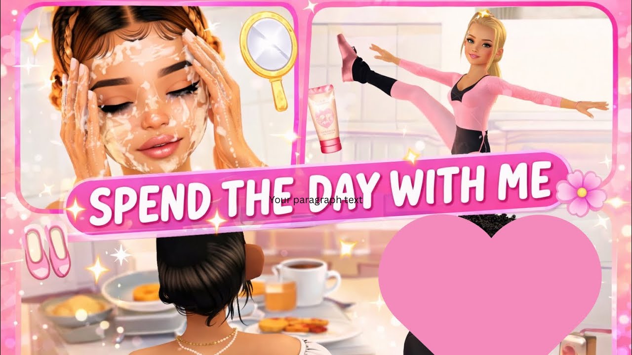 SPEND THE DAY WITH ME|🧖🏽‍♀️🩰| IMVU |