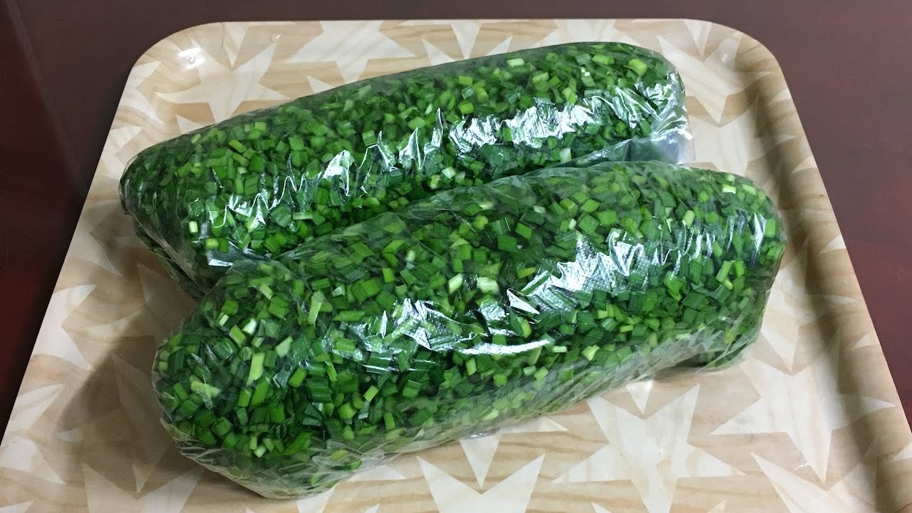 Tip: How to store chives - 부추 오래 보관하는 방법