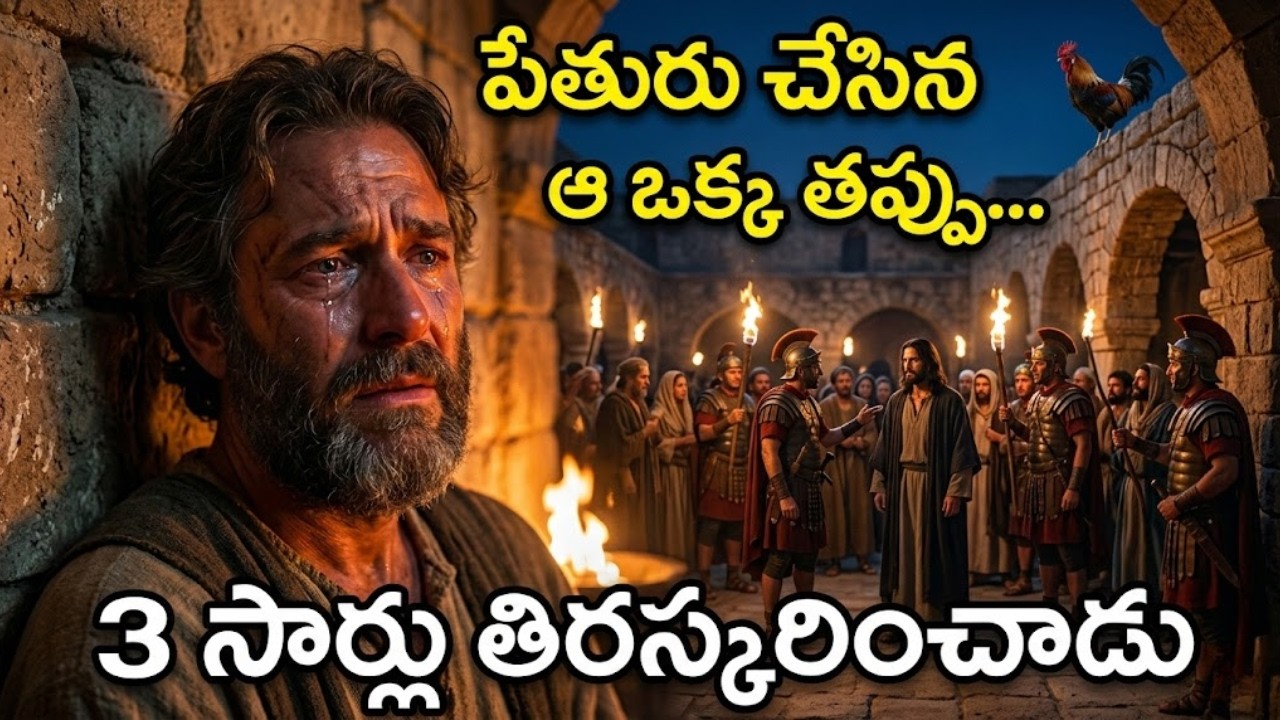 PETER పేతురు #biblestory #bible #jesus #apostlepeter #telugubiblestories #jesusprayer #biblemovies