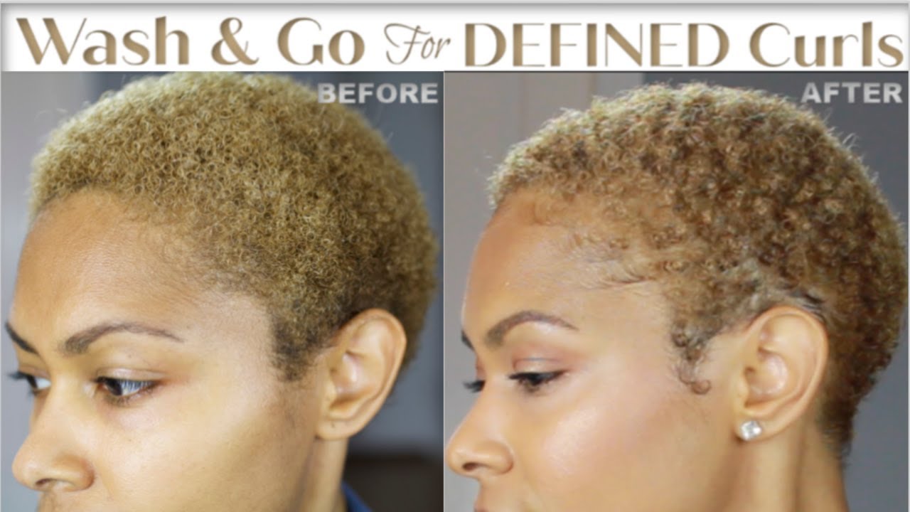 Wash & Go on Short Natural Hair | Big Chop | 4C TWA