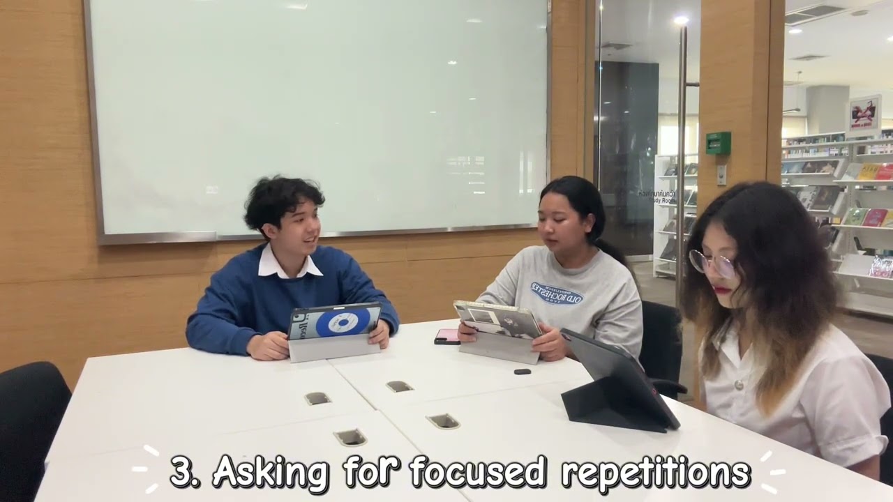 Role play: Business Scene. ENG411 T004.