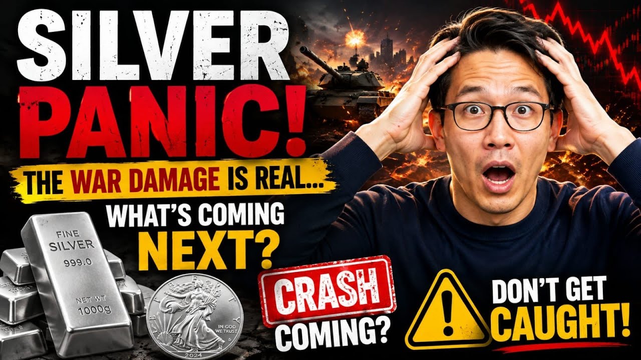 SILVER PANIC: The War Damage Is REAL&hellip; Is a 53% Crash Coming Next?